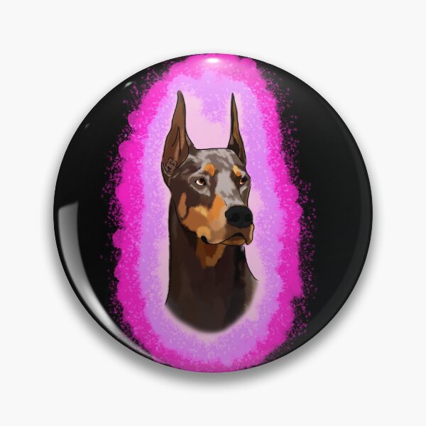 Item preview, Doberman Pincher Pink Splash designed and sold by DawnCatcher20.