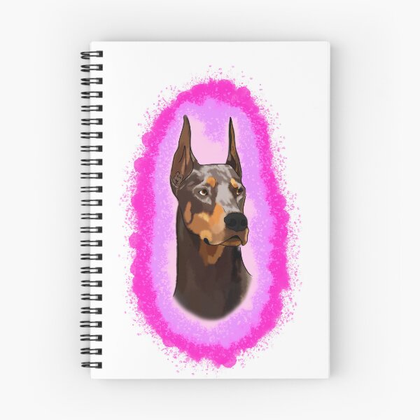Item preview, Doberman Pincher Pink Splash designed and sold by DawnCatcher20.
