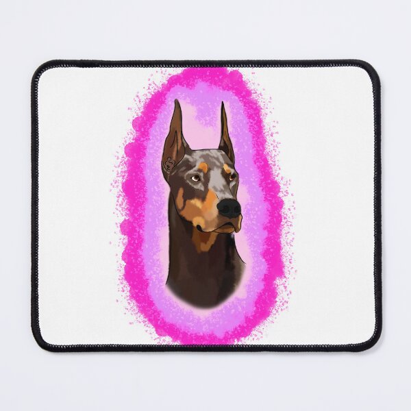 Item preview, Doberman Pincher Pink Splash designed and sold by DawnCatcher20.
