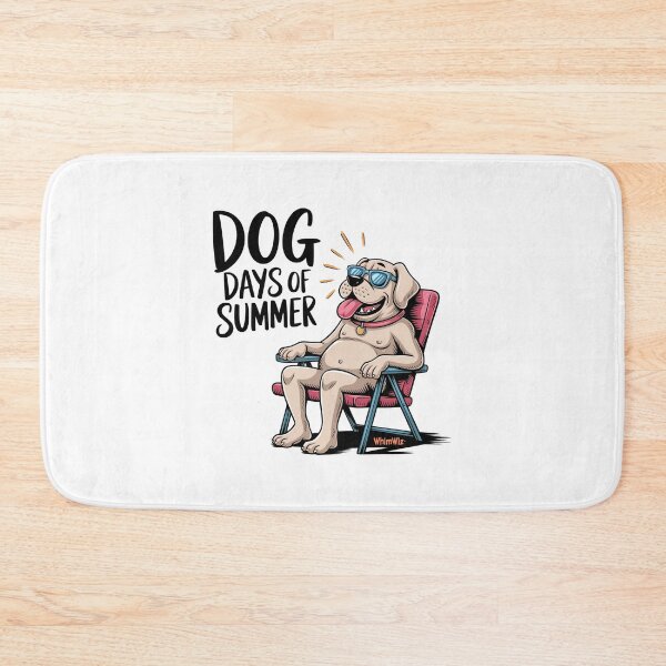 Item preview, Dog Days of Summer - Funny Silly Sayings designed and sold by WhimWiz.