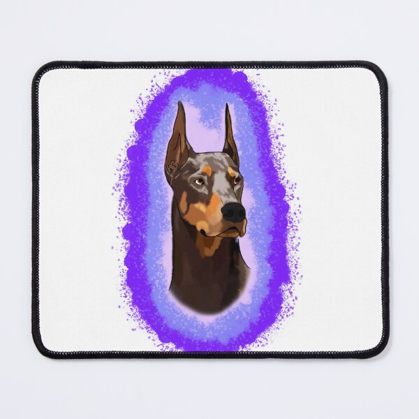 Item preview, Doberman Pincher purple Splash designed and sold by DawnCatcher20.