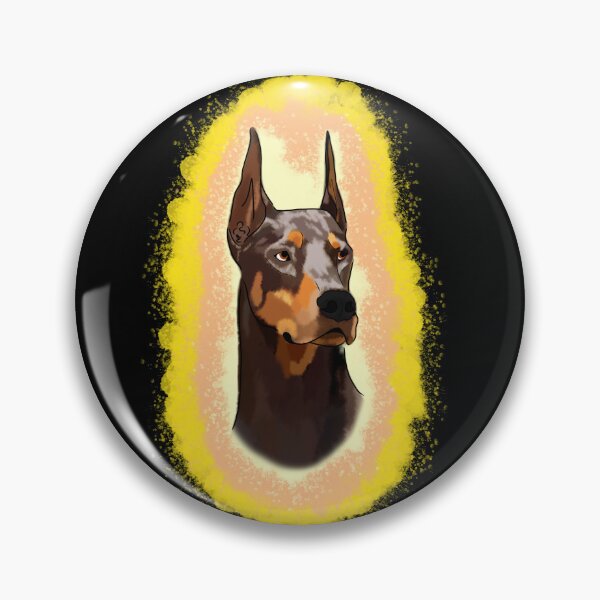 Item preview, Doberman Pincher Yellow Splash designed and sold by DawnCatcher20.