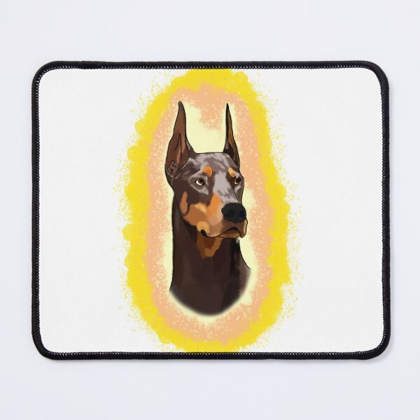 Item preview, Doberman Pincher Yellow Splash designed and sold by DawnCatcher20.