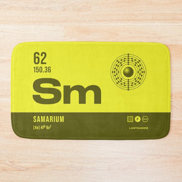 Item preview, 62 Samarium Periodic Table Element Dark designed and sold by VoodooCircus.