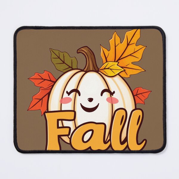 Item preview, Cute Fall Pumpkin and Leaves designed and sold by Jessielee72.