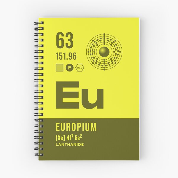 Item preview, 63 Europium Periodic Table Element Dark designed and sold by VoodooCircus.