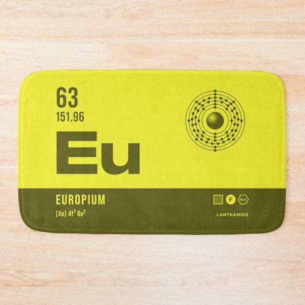 Item preview, 63 Europium Periodic Table Element Dark designed and sold by VoodooCircus.