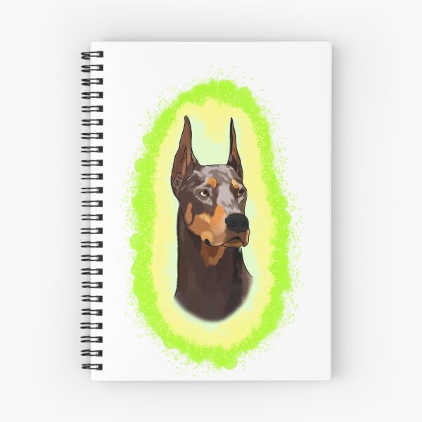 Item preview, Doberman Pincher Lime Splash designed and sold by DawnCatcher20.