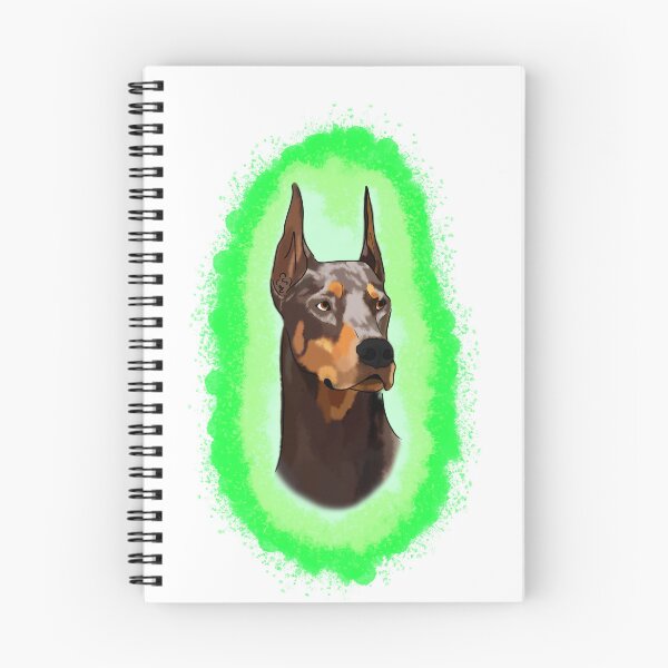 Item preview, Doberman Pincher Green Splash designed and sold by DawnCatcher20.