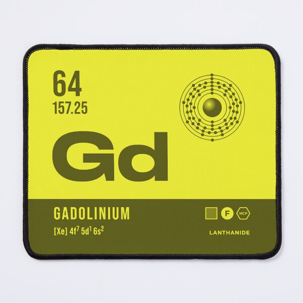 Item preview, 64 Gadolinium Periodic Table Element Dark designed and sold by VoodooCircus.