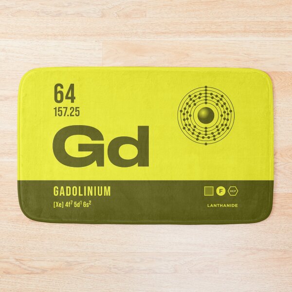 Item preview, 64 Gadolinium Periodic Table Element Dark designed and sold by VoodooCircus.