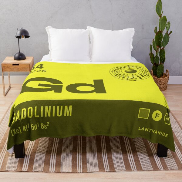 Item preview, 64 Gadolinium Periodic Table Element Dark designed and sold by VoodooCircus.