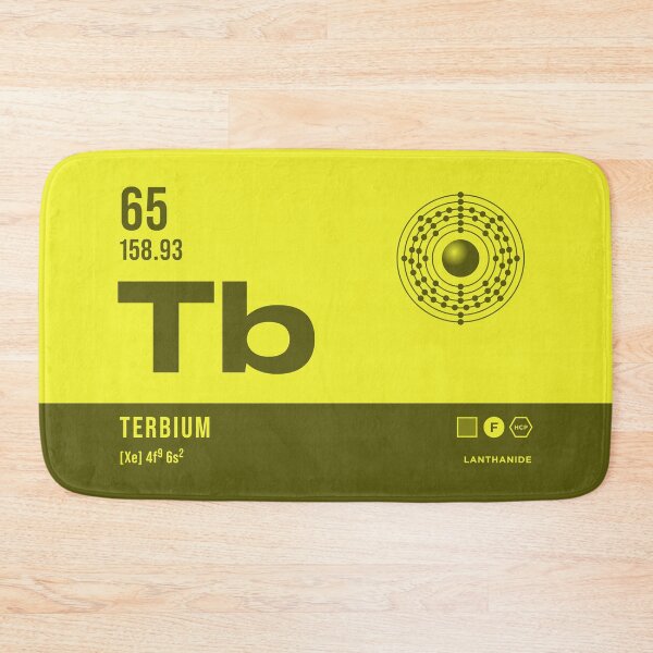 Artikelvorschau, 65 Terbium Periodensystem Element Dunkel entworfen und verkauft von VoodooCircus.