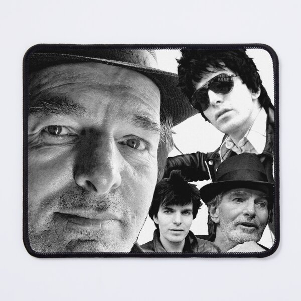 Item preview, vintage brian james with grainy texture monochrome theme designed and sold by asth77.