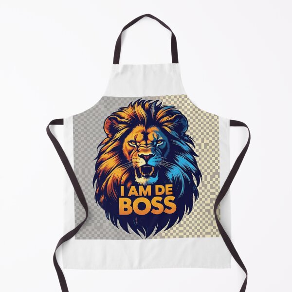 Item preview, I AM THE BOSS Sticker designed and sold by GV-79.