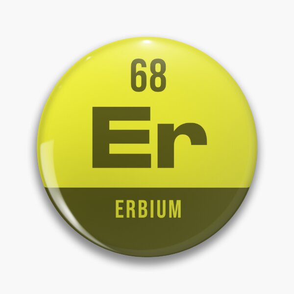 Item preview, 68 Erbium Periodic Table Element Dark designed and sold by VoodooCircus.
