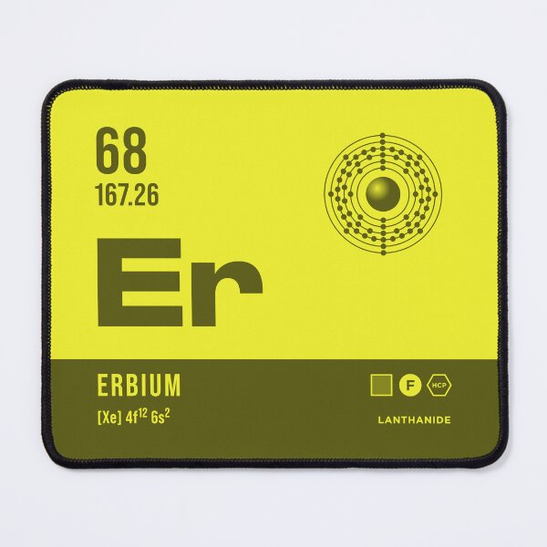 Item preview, 68 Erbium Periodic Table Element Dark designed and sold by VoodooCircus.