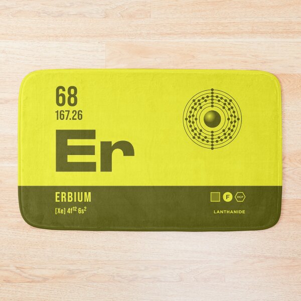 Item preview, 68 Erbium Periodic Table Element Dark designed and sold by VoodooCircus.