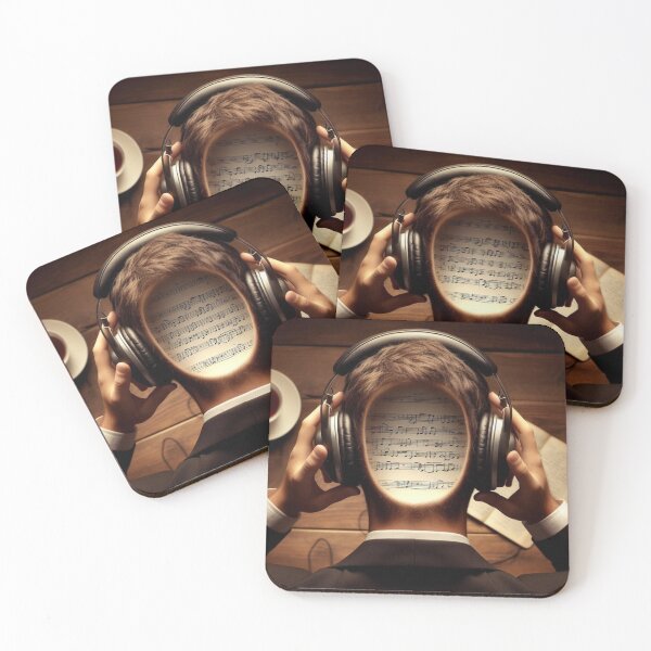 Item preview, Invisible Listener – Headphones Playing Music with No Head designed and sold by ashokreddy343.