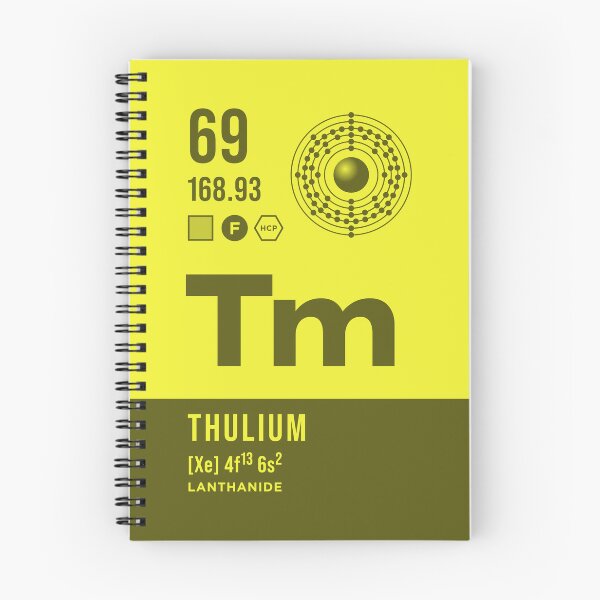 Item preview, 69 Thulium Periodic Table Element Dark designed and sold by VoodooCircus.