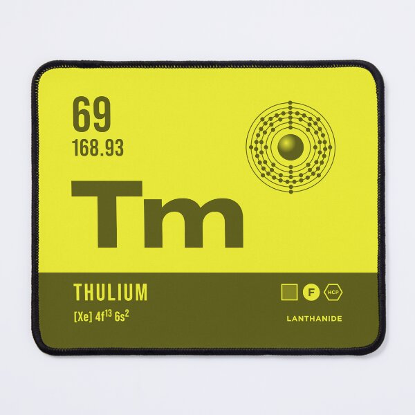 Item preview, 69 Thulium Periodic Table Element Dark designed and sold by VoodooCircus.