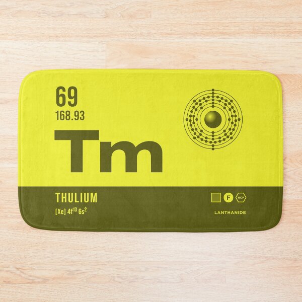 Artikelvorschau, 69 Thulium Periodensystem Element Dunkel entworfen und verkauft von VoodooCircus.