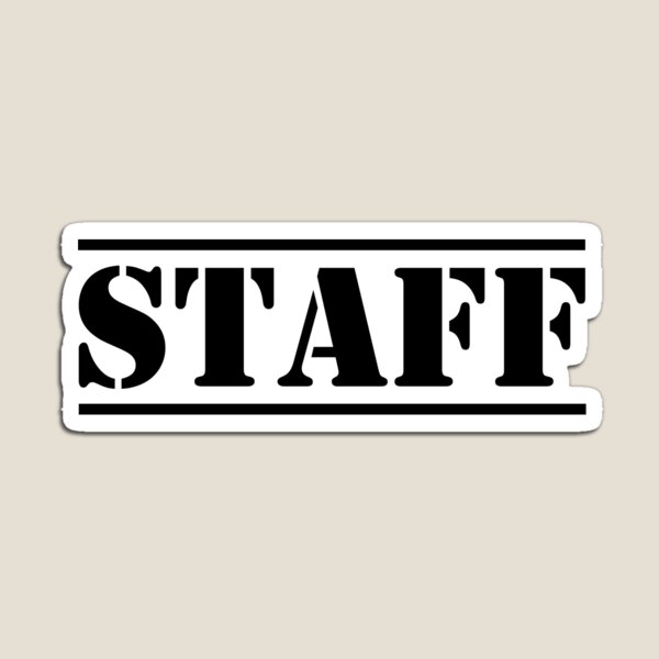 Item preview, STAFF designed and sold by Aspretto.