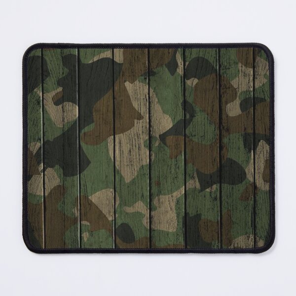 Artikelvorschau, Woodland Camouflage auf rustikalen Holzplanken Textur entworfen und verkauft von BestDetailer.