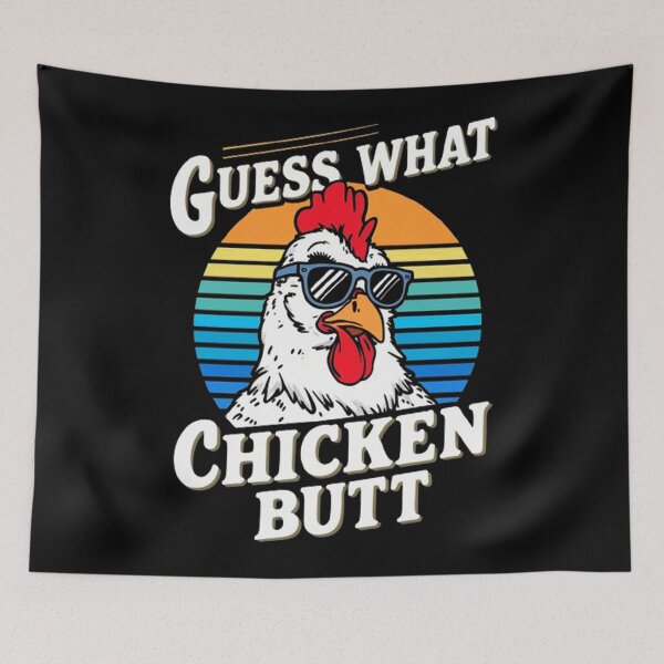 Item preview, Guess What Chicken Butt designed and sold by Hairball-Pets.