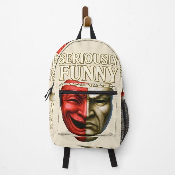Item preview, Seriously Funny Tragedy Comedy Mask Art – Dark Humor Theater Design designed and sold by Shoot-The-Moon.