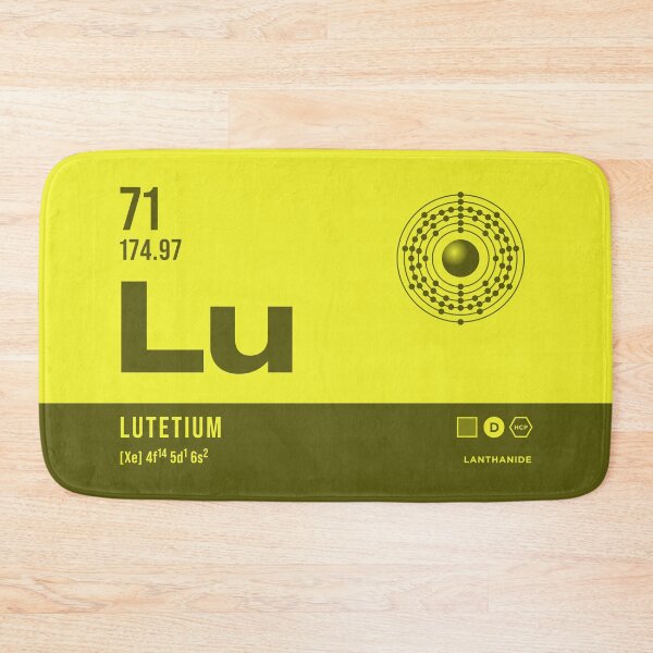 Item preview, 71 Lutetium Periodic Table Element Dark designed and sold by VoodooCircus.