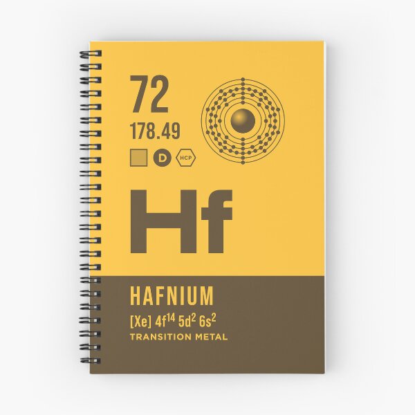 Item preview, 72 Hafnium Periodic Table Element Dark designed and sold by VoodooCircus.