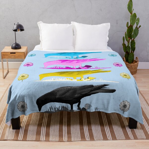 Item preview, CMYK Crows designed and sold by kristalcurt.