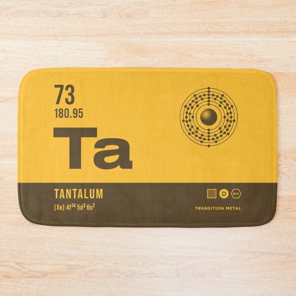 Item preview, 73 Tantalum Periodic Table Element Dark designed and sold by VoodooCircus.