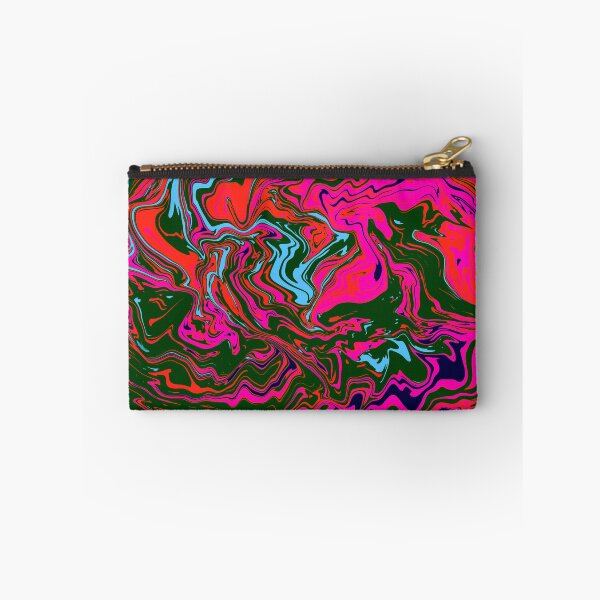Item preview, Pink and Green Digital Paint Pour designed and sold by SassyJadePrints.