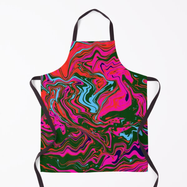 Item preview, Pink and Green Digital Paint Pour designed and sold by SassyJadePrints.
