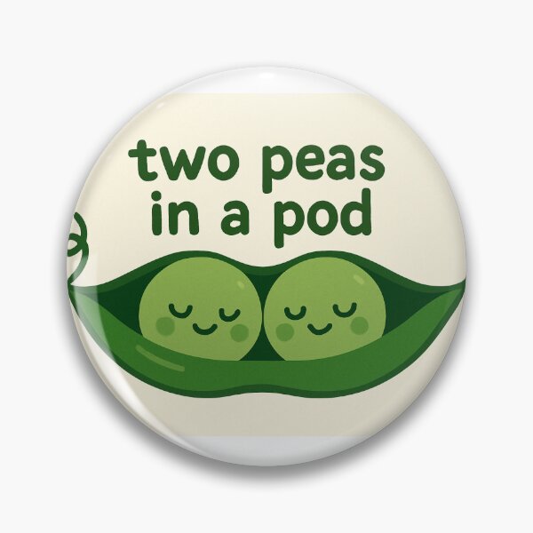 Item preview, Two Peas in a Pod (English idiom) designed and sold by jonneyboy99.