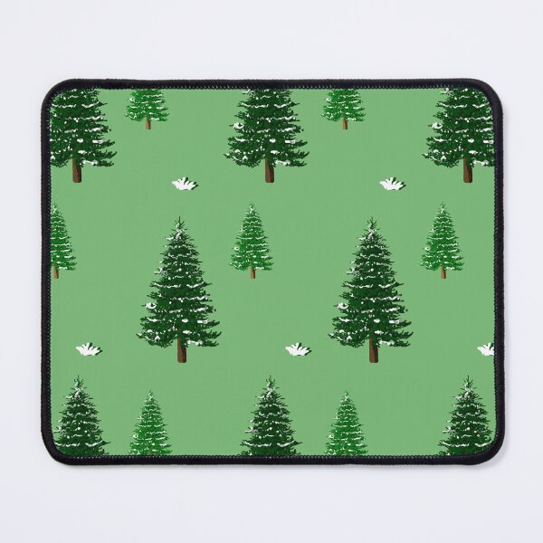 Item preview, Snowy Pine Trees Christmas Pattern designed and sold by Gradasee.