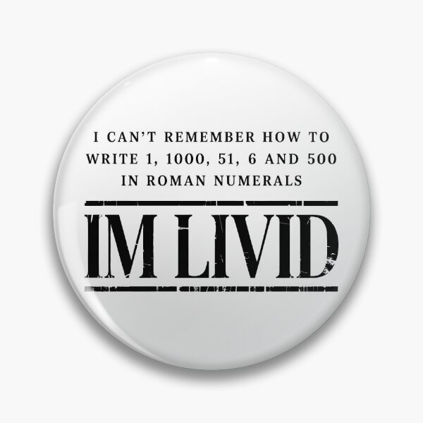 Item preview, I'm Livid designed and sold by Angry Swan Designs.