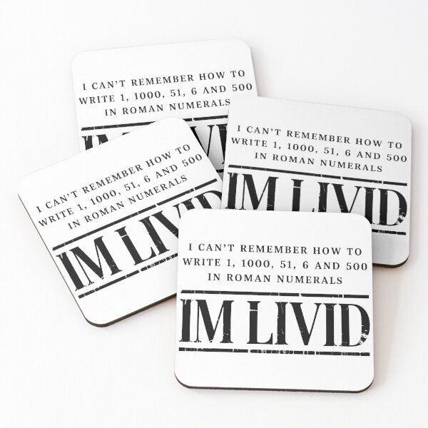 Item preview, I'm Livid designed and sold by Angry Swan Designs.