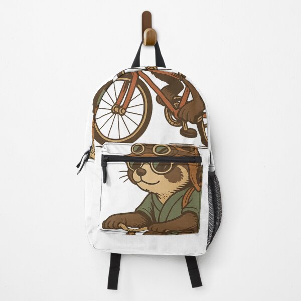 Item preview, Tanuki on a Bike designed and sold by BeetleDots.