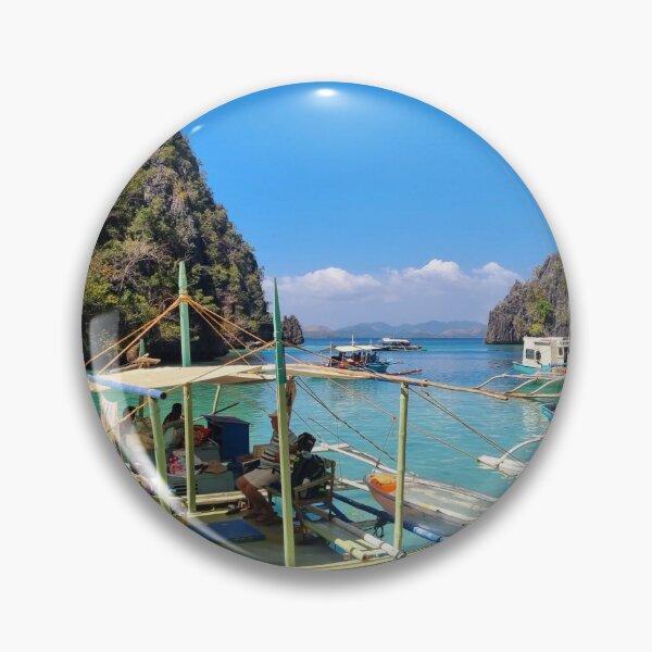 Item preview, boats on the clear water  designed and sold by sophiacarlton.