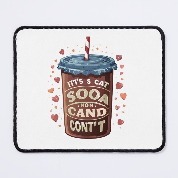 Item preview, Funny Soda Lover Quote Wordplay Pun designed and sold by IDesiwork ⭐⭐⭐⭐⭐.
