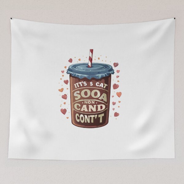 Item preview, Funny Soda Lover Quote Wordplay Pun designed and sold by IDesiwork ⭐⭐⭐⭐⭐.