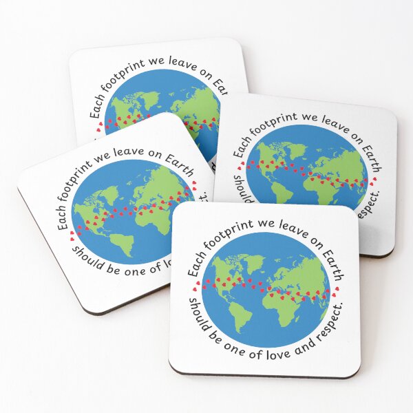 Item preview, The footprints we leave on Earth designed and sold by Inspiration Cabin.