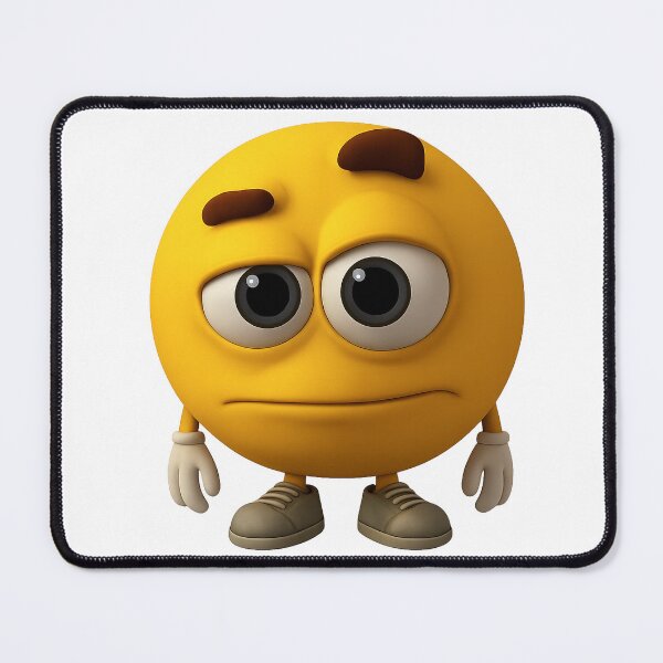 Item preview, Curious Emoji Vibe – 3D Mood Ball designed and sold by Kunst-Shirt.