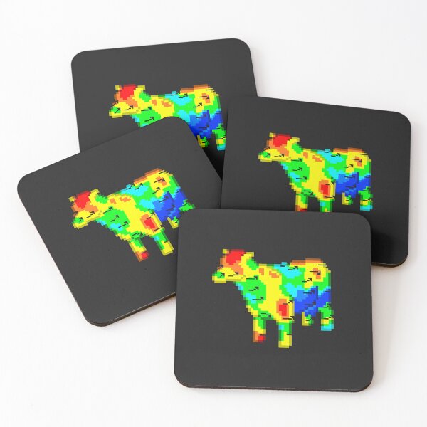 Item preview, Aerodynamics Of A Pixelated Cow designed and sold by Dugolivia.