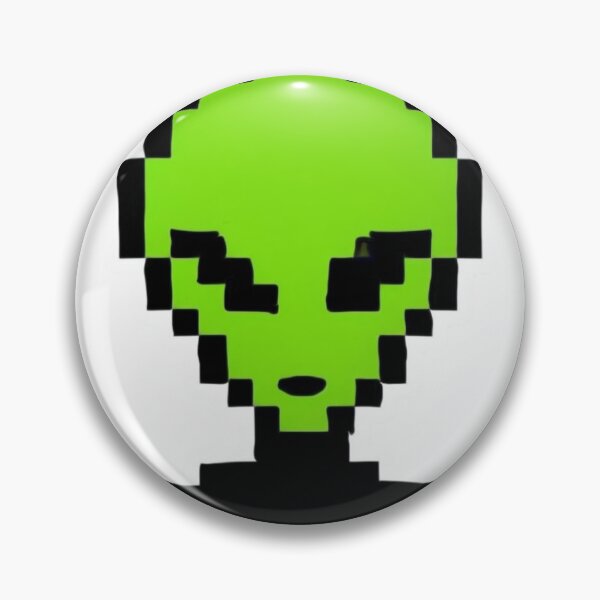 Item preview, Pixel Alien – Paint Glitch Nostalgia Reloaded Amalgamation Grad Legacy designed and sold by Imaginarium of Chaos falcon88 .