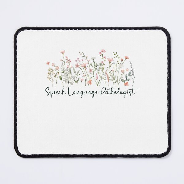 Item preview, Speech Language Pathologist – Floral SLP Appreciation Gift  designed and sold by ElCrocodel.