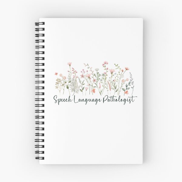 Item preview, Speech Language Pathologist – Floral SLP Appreciation Gift designed and sold by ElCrocodel.